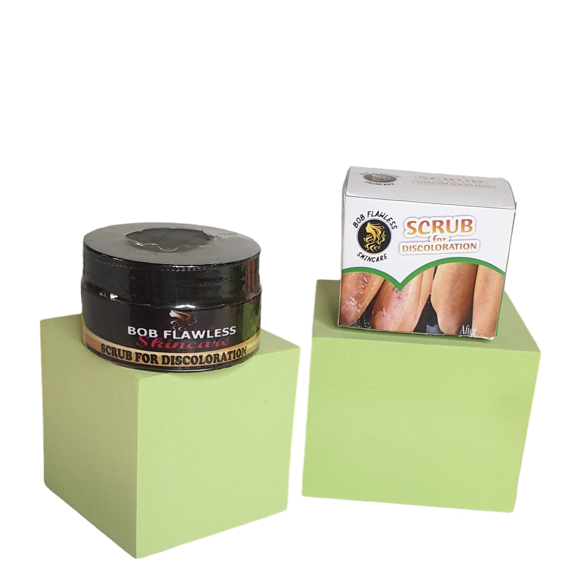 SCRUB FOR DISCOLORATION